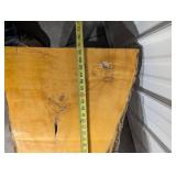 Live Edge Wood Slab Top with Bark Edge - Rustic Table/Bench Surface Live Edge Wood Slab Top with Bark Edge - Rustic Table/Bench Surface