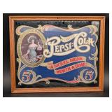 Pepsi-Cola Vintage Advertising Sign - Framed Lithograph A Nickel Drink Worth a Dime 5¢ Pepsi-Cola Vintage Advertising Sign - Framed Lithograph A Nickel Drink Worth a Dime 5¢