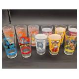 Simpsons 16oz Pint Glass Set - Assorted Characters (Homer, Moe, Batman, Superman) Simpsons 16oz Pint Glass Set - Assorted Characters (Homer, Moe, Batman, Superman)