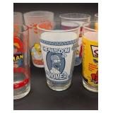 Simpsons 16oz Pint Glass Set - Assorted Characters (Homer, Moe, Batman, Superman) Simpsons 16oz Pint Glass Set - Assorted Characters (Homer, Moe, Batman, Superman)