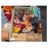 Barbie Carry Case With 2 Vintage Dolls & Assorted Clothing Accessories - 1960s Barbie Carry Case With 2 Vintage Dolls & Assorted Clothing Accessories - 1960s