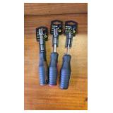 ProGrade Nut Drivers 1/2', 3/16', 7/16' by 3' ProGrade Nut Drivers 1/2', 3/16', 7/16' by 3'