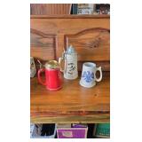 2 Steins Barracuda and Military Eagle and Red 2 Steins Barracuda and Military Eagle and Red