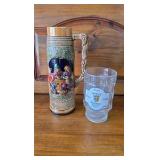 Tall Stien and Schone's Glass Mug Tall Stien and Schone's Glass Mug