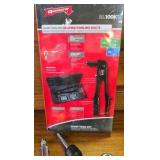 Rivet Tool Kit, 2 Screwdrivers, National lock with Key Rivet Tool Kit, 2 Screwdrivers, National lock with Key