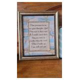 Home Items. Clocks, Bathroom Sign, Picture, Succulent Pot and Glass Jar Home Items. Clocks, Bathroom Sign, Picture, Succulent Pot and Glass Jar