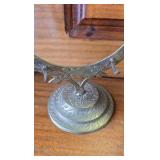 Brass Picture Holder and Brass Cream MATCHING Brass Picture Holder and Brass Cream MATCHING