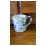 Dutch Blue Piggy Bank, 2 Mugs, Dutch Decor Dutch Blue Piggy Bank, 2 Mugs, Dutch Decor