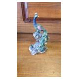 Vintage Plate Wory Dynasty, Butterfly Cream, Peacock Vintage Plate Wory Dynasty, Butterfly Cream, Peacock