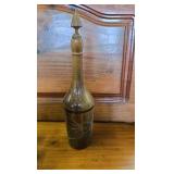 6 Tiny Cups, Bottle with Cork, Matching Plate 6 Tiny Cups, Bottle with Cork, Matching Plate