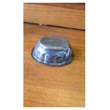 Brass Rabbit Candle Holder, Brass Dish, Silver Plated Trinket Dish Brass Rabbit Candle Holder, Brass Dish, Silver Plated Trinket Dish