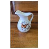 Vintage Plate Wory Dynasty, Butterfly Cream, Peacock Vintage Plate Wory Dynasty, Butterfly Cream, Peacock