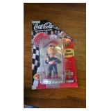 Coke Plate, Coke Tin Bucket, Tin Bottle, Dale Jarrett Figure Coke Plate, Coke Tin Bucket, Tin Bottle, Dale Jarrett Figure