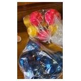 Nativity Scene with kids, 3' trap. 4 bags of Vintage Christmas Ornaments, 8 in each one. Nativity Scene with kids, 3' trap. 4 bags of Vintage Christmas Ornaments, 8 in each one.