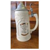 2 Steins Barracuda and Military Eagle and Red 2 Steins Barracuda and Military Eagle and Red