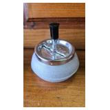 Seth Thomas Watch and Vintage Spinning AshTray Seth Thomas Watch and Vintage Spinning AshTray