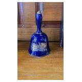 Bell with Peacocks on it, 24k Japan Vase, Chinese Woman Decor Bell with Peacocks on it, 24k Japan Vase, Chinese Woman Decor