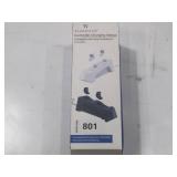 Wasserstein PS5 Charging Station for Sony PlayStation 5 DualSense Controller - Black