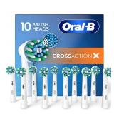 Oral-B CrossAction Electric Toothbrush Replacement Brush Heads, 10 ct.