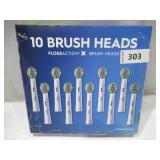 Oral-B FlossAction Electric Toothbrush Replacement Brush Heads, 10 ct.