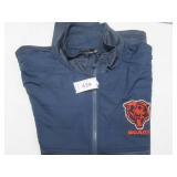 NEW NFL Team Apparel Chicago Bears Dunbrooke Full Zip Teflon EcoElite Jacket - Blue XL
