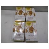 4 Packs of Simple Mills Nut Butter Stuffed Oatmeal Cookies with Peanut Butter - BB 5-2025