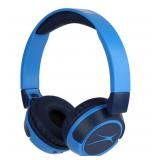NEW Altec Lansing 2-in-1 Bluetooth Kid-Safe Headphones - Knight Blue
