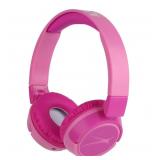 NEW NEW Altec Lansing 2-in-1 Bluetooth Kid-Safe Headphones - Princess Pink