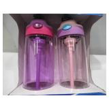NEW Contigo® Kids 20-oz Water Bottle with AUTOSPOUT® Lid, 2-Pack - Pink/