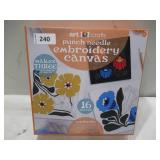 NEW Art 101® Crafts Punch Needle Embroidery Canvas Kit