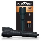 NEW Duracell 100 Lumen Rubber LED Flashlight