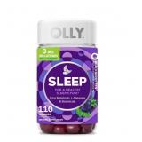 NEW OLLY Restful Sleep Gummies, Blackberry, 110 ct.