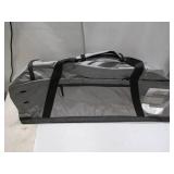 NEW Epoch Lacrosse Gear/Duffle Bag, Rip-Stop Hex Material, Vented Main Compartment, Spacious Design - Grey