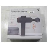 Power Percussion Deep Tissue Massager with 6 Attachments - Sharper Image Gun