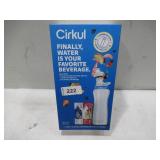 NEW Cirkul 22oz. Stainless Steel Starter Kit + 2 Flavor Cartridges