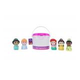 NEW Licensed Products Disney Princess 5 Piece Bath Squirters Bucket Set