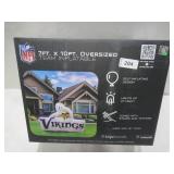 Minnesota Vikings NFL Logo Brands 7 ft x 10 ft Oversized Team Inflatable