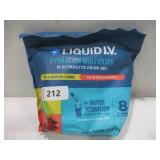 NEW Liquid IV Hydration Multiplier Electrolyte Drink Mix 30 Pack Set - 15 Lemon Lime/ 15 Strawberry