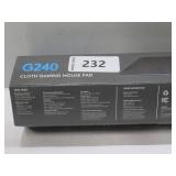 NEW Logitech G502 HERO High Performance Gaming Mouse with HERO 25K Sensor, RGB, 11 Programmable Buttons, Adjustable Weights, Onboard Memory, Tilt Wheel, and G240 Cloth Gaming Mouse Pad Bundle, Black