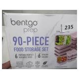 Bentgo Prep 90-Piece Food Storage Set - Dusky Fields