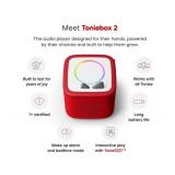 Tonies Disney Toniebox 2 Bundle with 6 Tonies Sunset Red