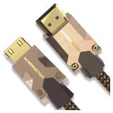 Monster M-Series Certified Premium HDMI Cable 2.0 4K Ultra HD at 60Hz Refresh Rate, 25 Gbps - 4.9 ft
