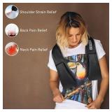 Dartwood Neck, Shoulder and Back Massager with Soothing Heat and Deep Tissue Kneading for Body and Muscle Pain Relief at Home, Office, and Cars