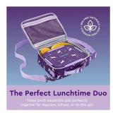 NEW Bentgo 2-Piece Kids Snap & Go Lunch Set: Leak-Proof Lunch Box & Deluxe Insulated Lunch Bag - Unicorn