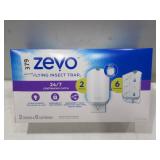 NEW Zevo Flying Insect Trap with 2 devices + 6 Refill Cartridges