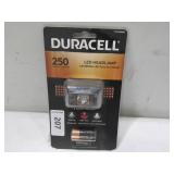 NEW DURACELL 250 Lumen Motion-Activated LED Headlamp with Night Vision - Comfortable and Ultra-Strong Design with 3 Modes and 3-AAA Batteries Included