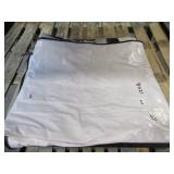 12′ x 16′ 18 oz. Black Vinyl Tarp w/ Advertisement – Reused Billboard – 15 mil Heavyweight Duty - A Grade