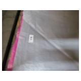 10′ x 22′ 5 oz. Black PE Tarp w/ Advertisement – Reused Billboard – 5 mil Lightweight Duty - A Grade