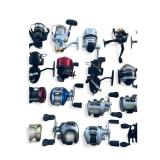 Huge MUSKY and WALLEYE Fishing Collection - Thorne Bros Custom Rods, Reels, Tons of Lures, Tackle Boxes, Fishing Gear, Maps, Fish Finders, Other Tackle and Accessories