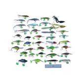 Huge MUSKY and WALLEYE Fishing Collection - Thorne Bros Custom Rods, Reels, Tons of Lures, Tackle Boxes, Fishing Gear, Maps, Fish Finders, Other Tackle and Accessories